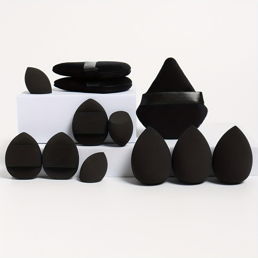 12pcs All-Purpose Makeup Sponge Set