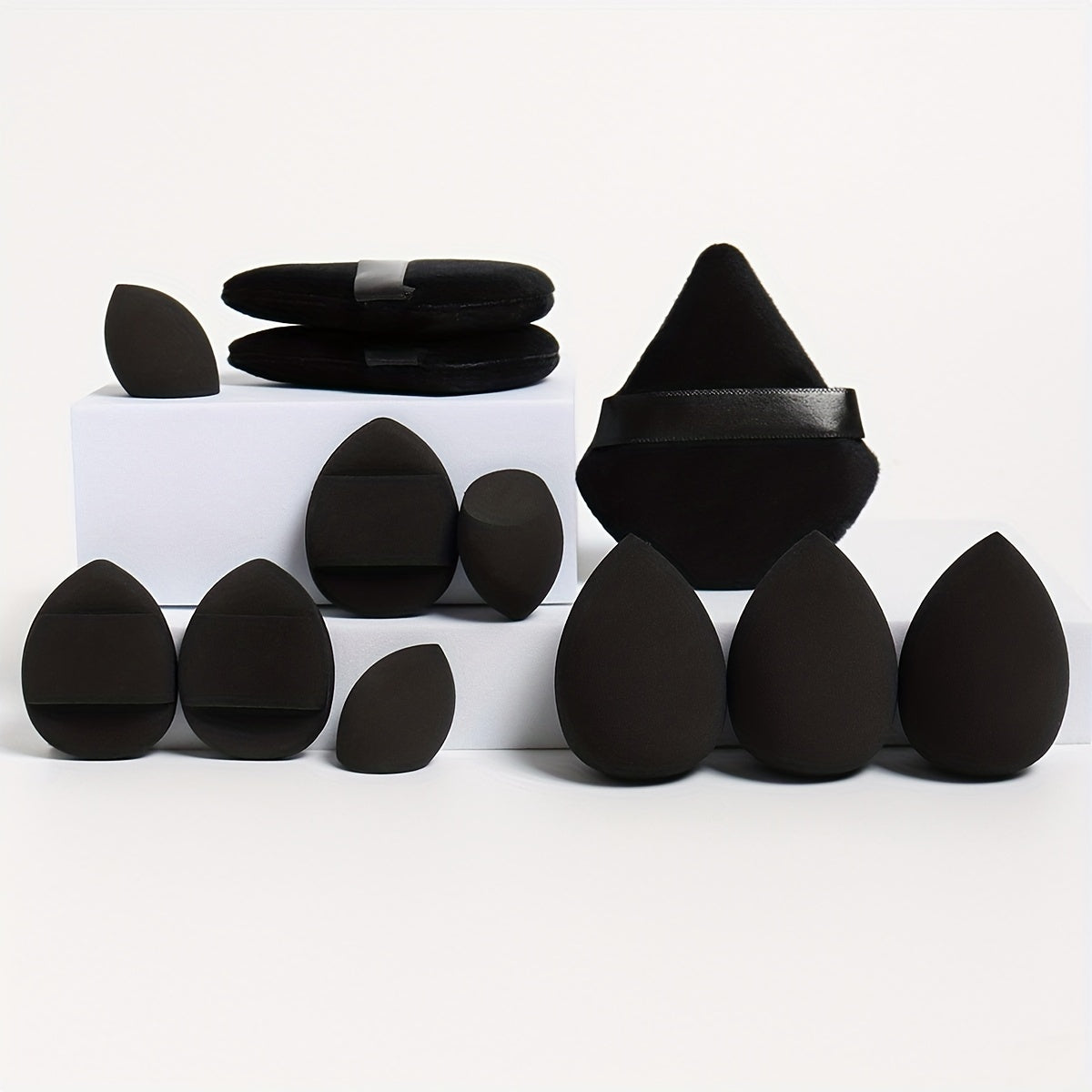 12pcs All-Purpose Makeup Sponge Set
