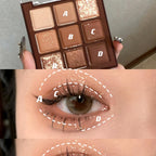 Makeup Chocolate Colors Eyeshadow Palette