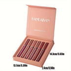 6pcs HANDAIYAN Matte Liquid Lipstick Set