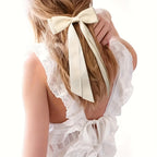 2pcs Women's Ballet-Style Double-Layer Tassel Hair Clips