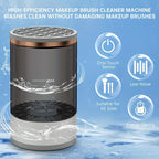 USB-Powered Electric Makeup Brush Cleaner & Organizer.