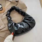 Cloud Ruched Hobo handbag