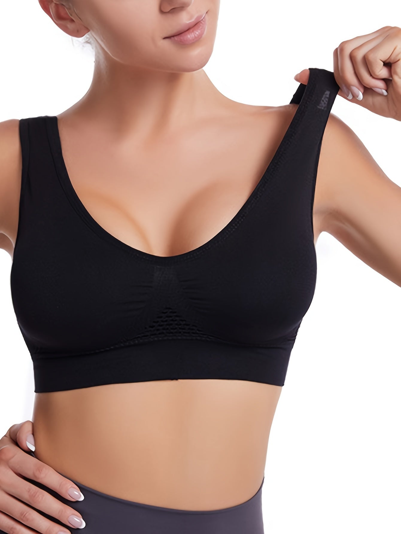 Breathable Activewear Seamless Sports Bra Pads