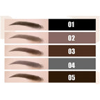 Waterproof 5 Colors Natural Eyebrow Pencil.
