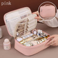 Large Capacity Detachable Makeup Bag with Brush Holder