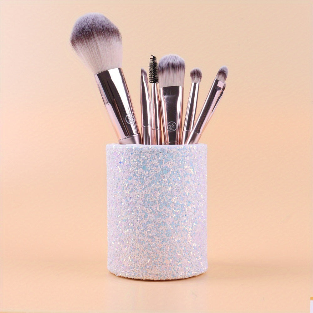 Glitter Makeup Brush Holder