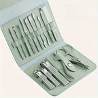 16pcs Premium Stainless Steel Manicure And Pedicure Set
