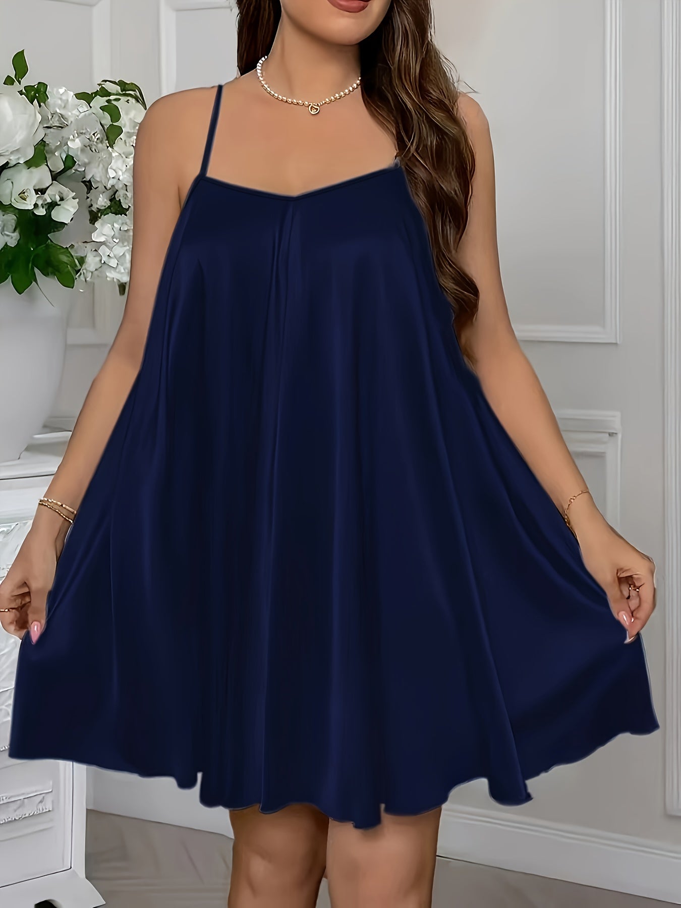 3pcs Women's Camisole Pyjama Set,