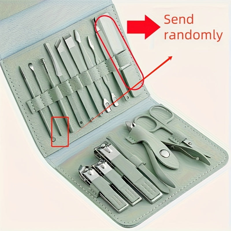 16pcs Premium Stainless Steel Manicure And Pedicure Set
