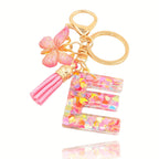 Alphabet Initial Letter Keychain Cute Backpack Charm