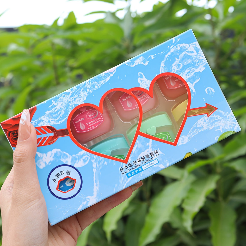 Lip Balm Gift Set Fruit Flavored Lip Mask