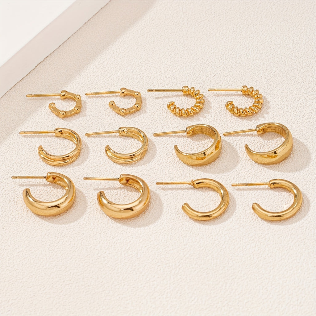 Simple Hoop Earrings