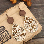 Vintage Style Hollow-Out Drop Earrings