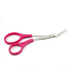Eyebrow Trimmer Scissor With Comb.