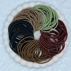 No-Damage Elastic Hair Ties Set (100pcs)