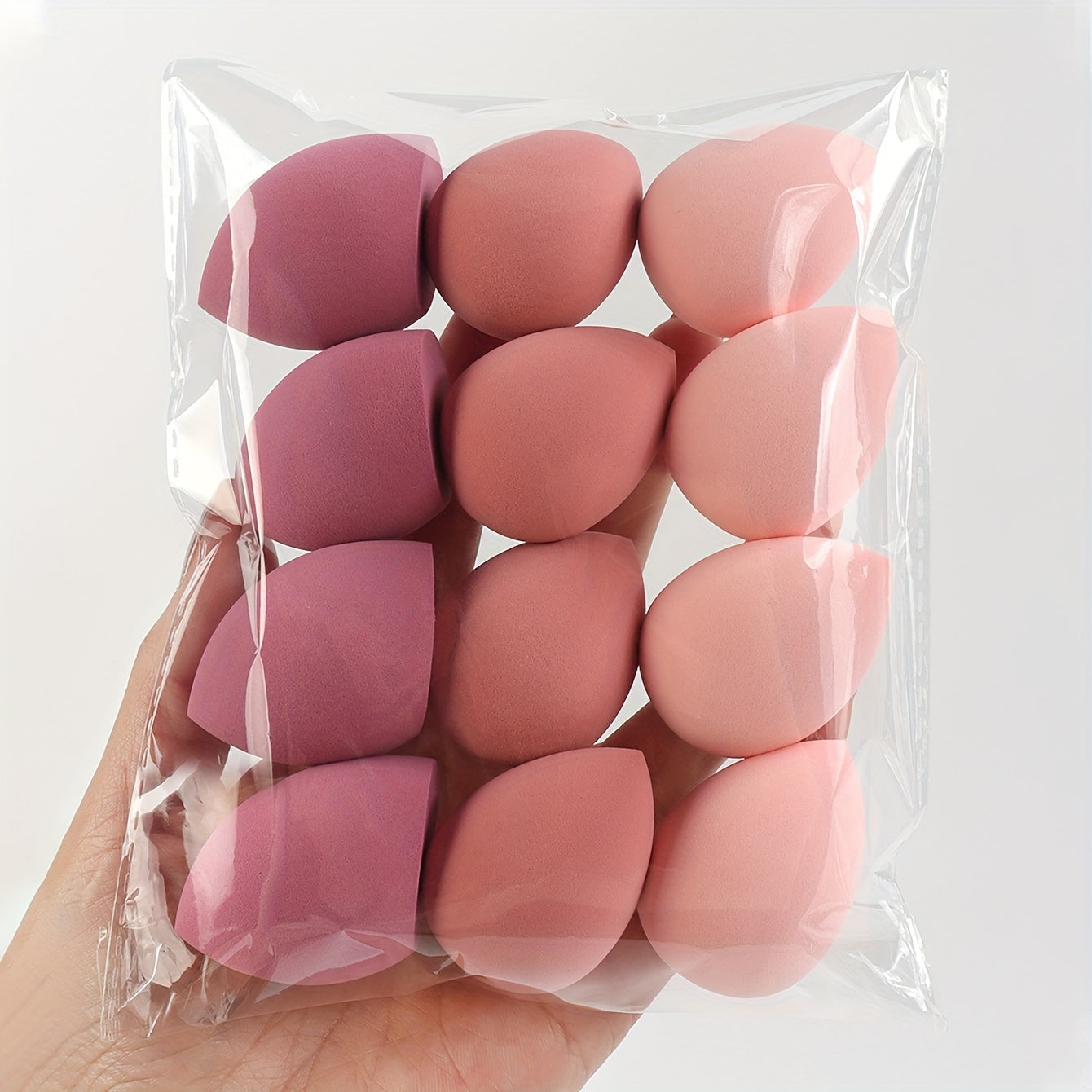 Medium Makeup Sponges 3/6/12pcs, Assorted Colors and Shapes.