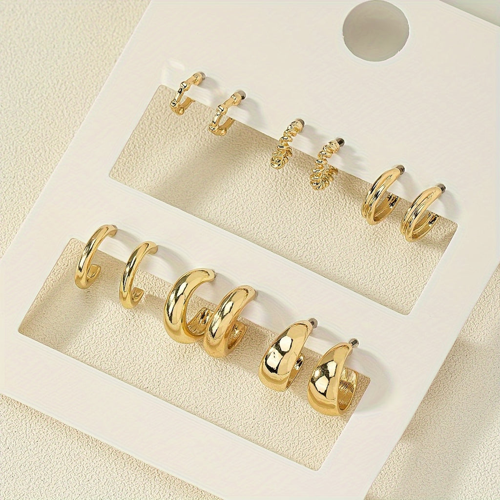 Simple Hoop Earrings