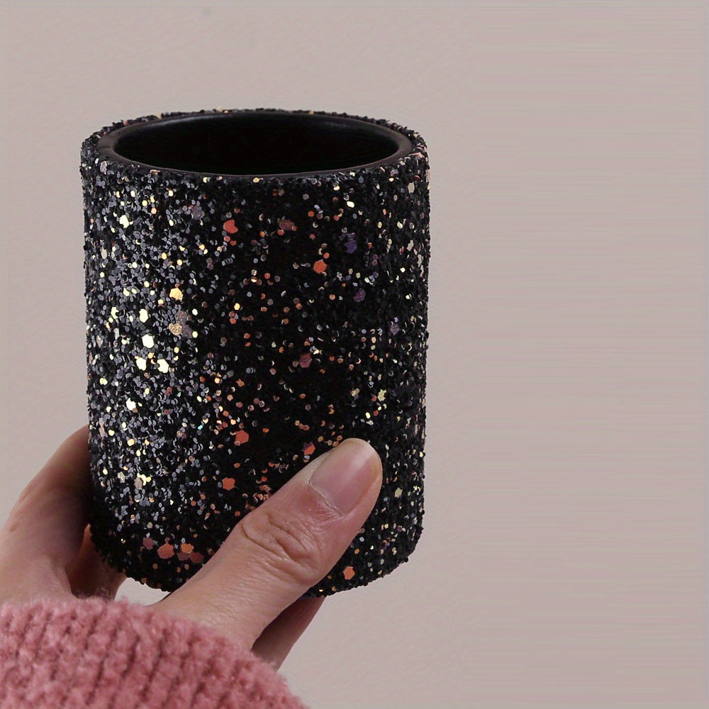 Glitter Makeup Brush Holder