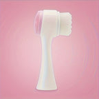 2-in-1 Silicone Facial Cleansing Brush, Gentle Exfoliating & Massage