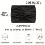 Cute Bohemian-Style, Elastic Headbands for Women