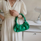 Cloud Ruched Hobo handbag