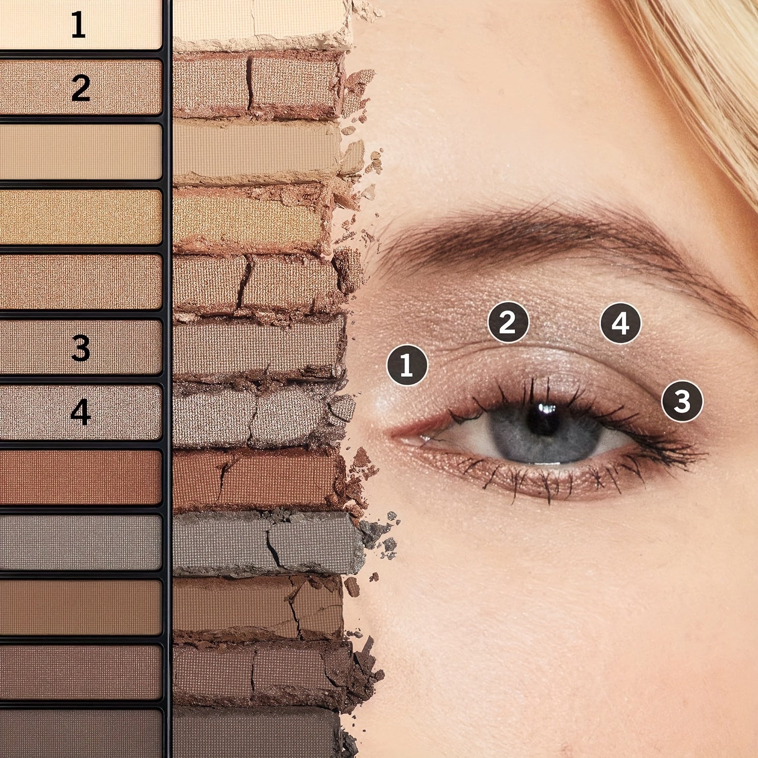 Eyeshadow Palette with 12 Shades