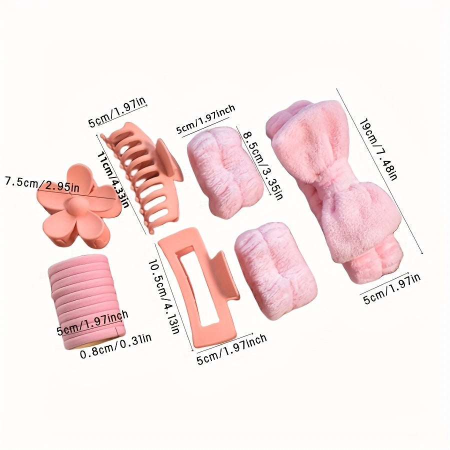 16pcs/set Flower Shaped Hair Accessories Kit