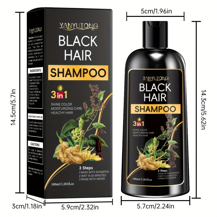 3-In-1 Shampoo And Hair Dye