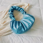 Cloud Ruched Hobo handbag