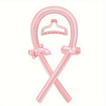 Minimalist Fabric Hair Curler with Bow Detail