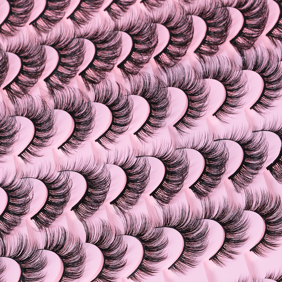 Black False Eyelashes Mix 3 Styles