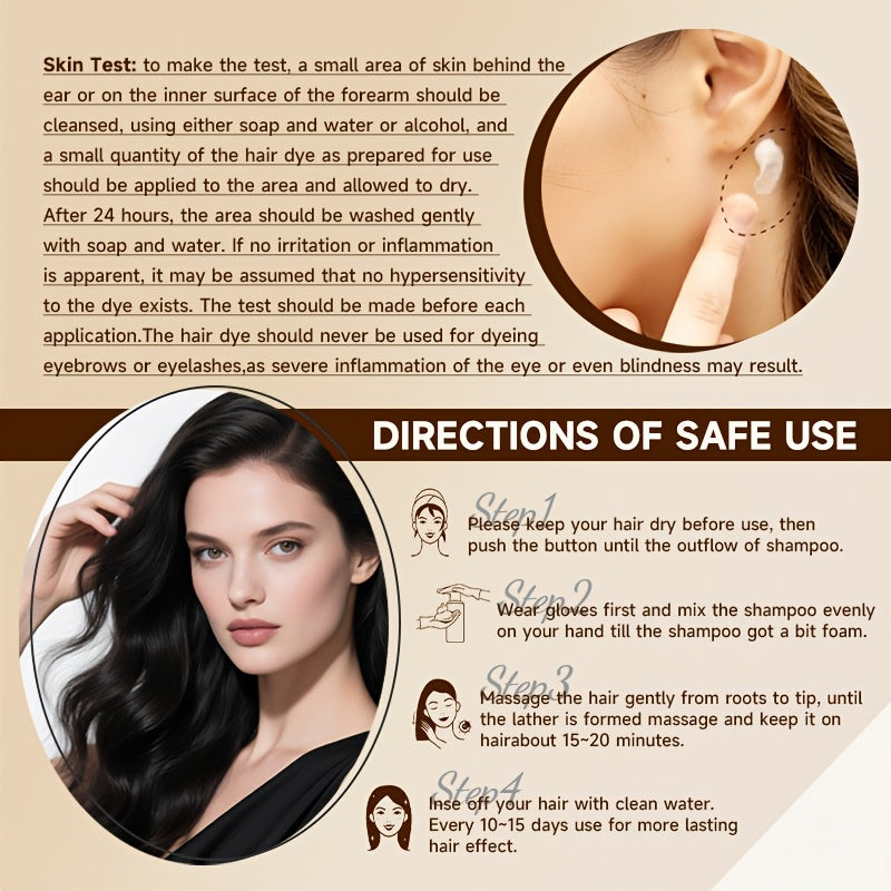3-In-1 Shampoo And Hair Dye