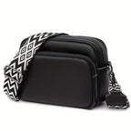 Stylish PU Crossbody Bag
