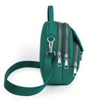 OGEHUAFEE Womens Mini Light Blue Nylon Shoulder Bag