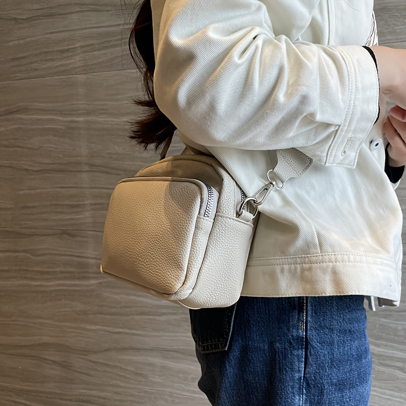 Stylish PU Crossbody Bag