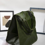 Large Capacity Retro PU Tote Bag For Women