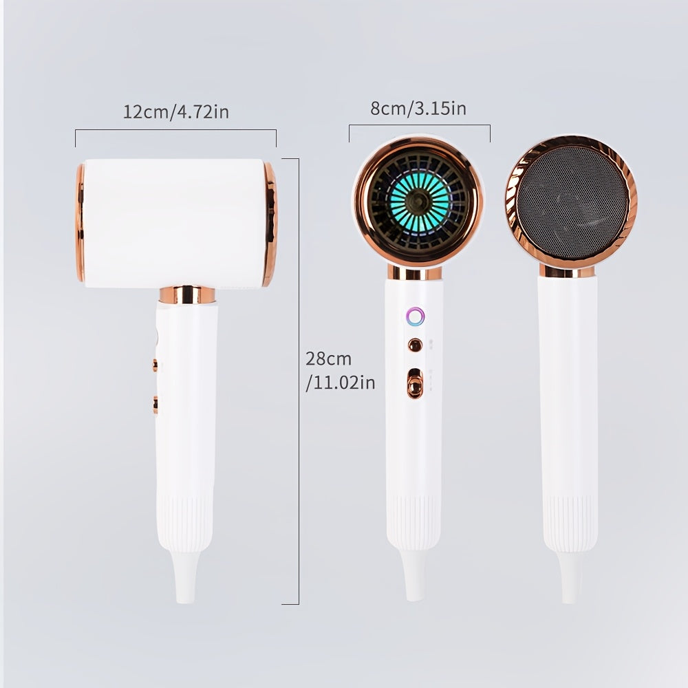 Powerful Ionic Hair Dryer with Diffuser