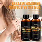 ROZINO Keratin Shampoo and Conditioner Hair Care Set