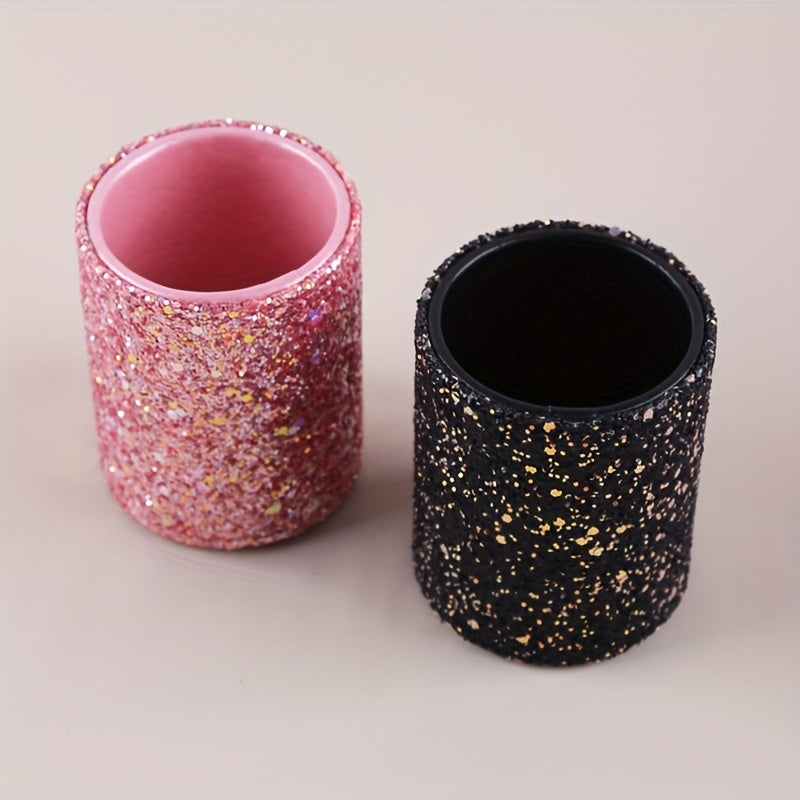 Glitter Makeup Brush Holder