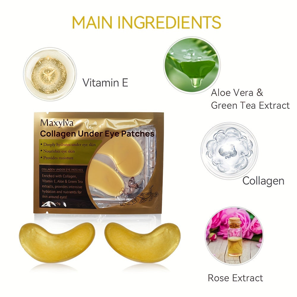 Maxylva Collagen Under Eye Patches | Hydrating & Moisturizing