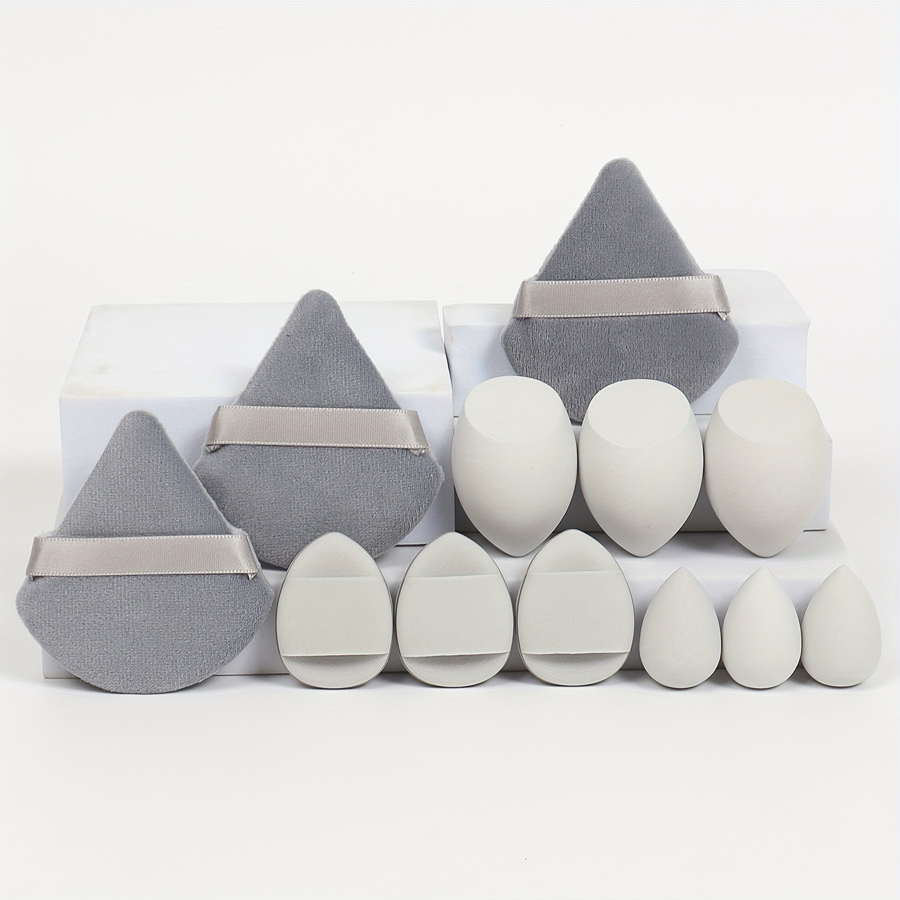 12pcs All-Purpose Makeup Sponge Set