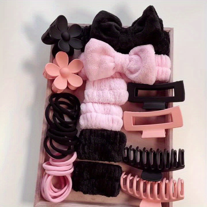 16pcs/set Flower Shaped Hair Accessories Kit