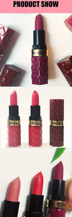 Mirsist 6-Color Soft-Focus Matte Lipstick