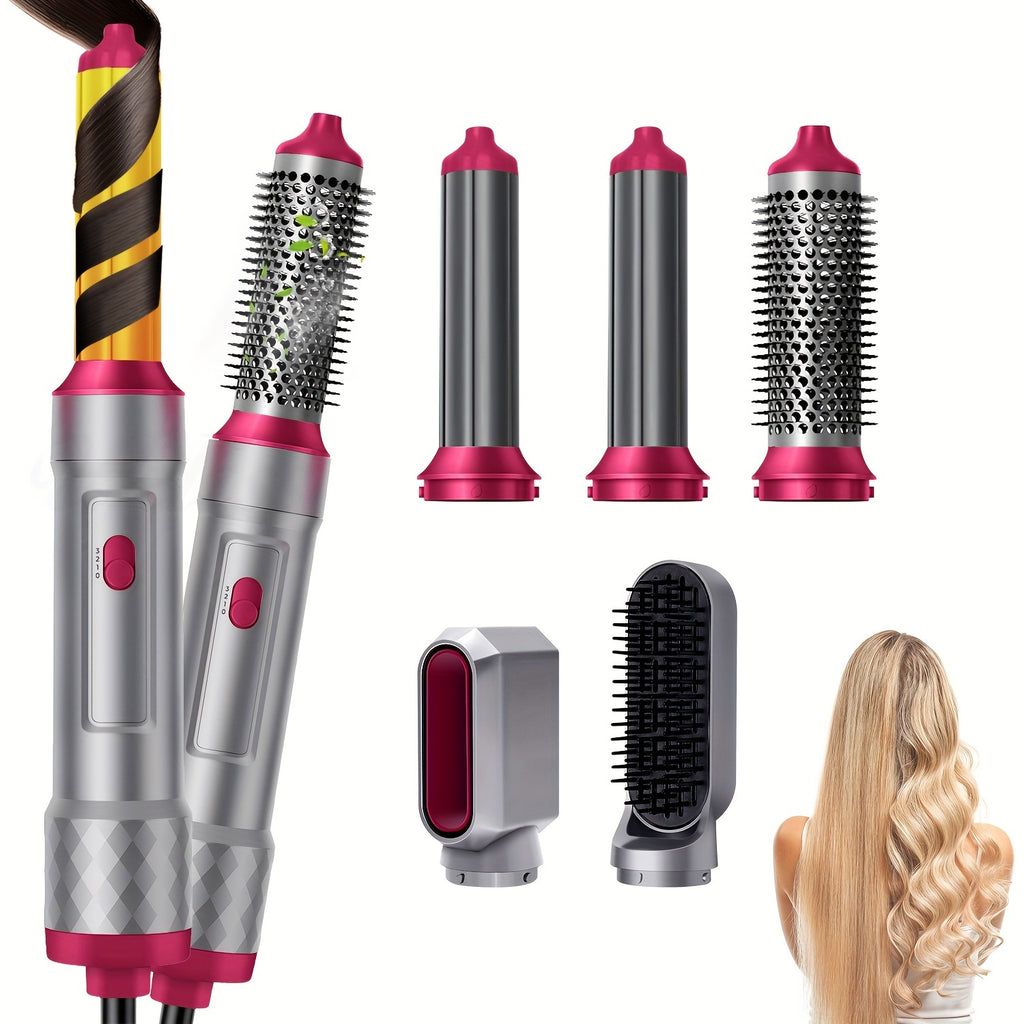 5 In 1 Hot Air Brush, Detachable Hair Styling Tool Kit