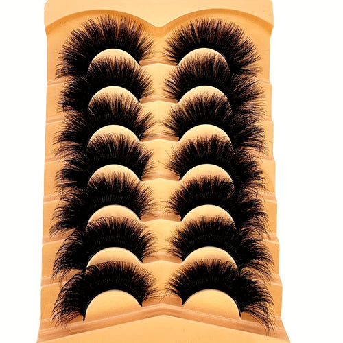 3D Faux Mink Thick And Long False Eyelashes