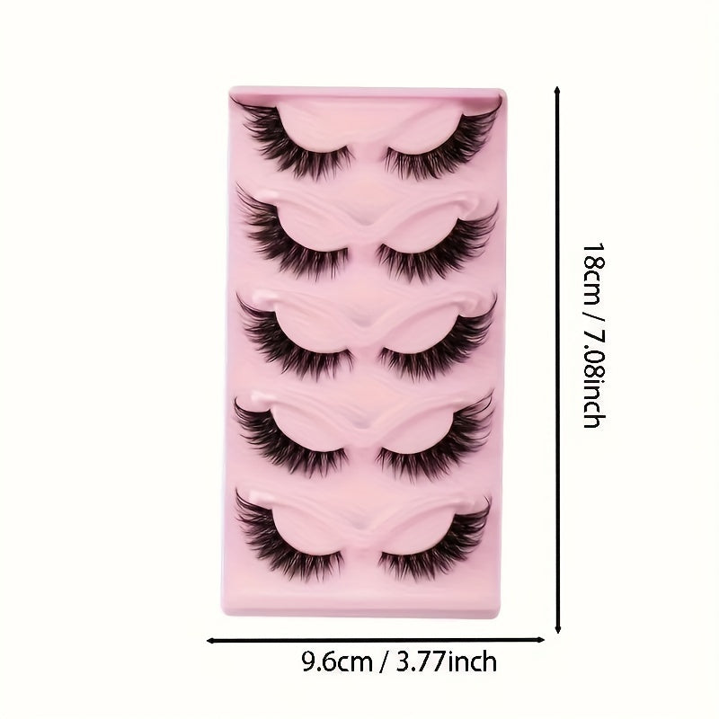Cat Eye Manga Lashes, naturally Long And Winged Lashes