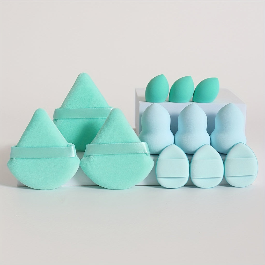 12pcs All-Purpose Makeup Sponge Set