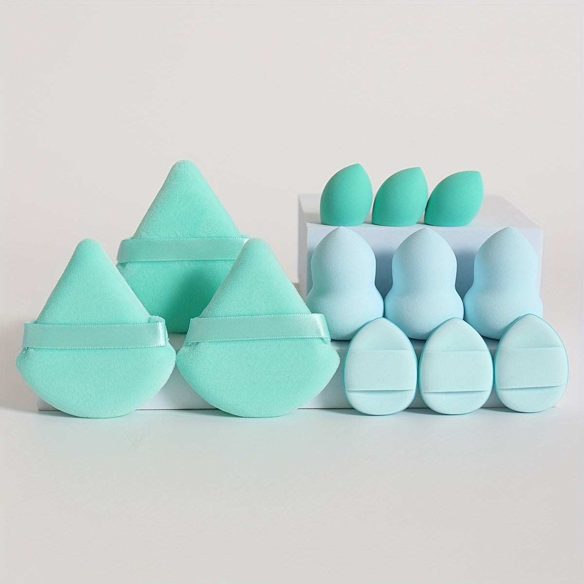 12pcs All-Purpose Makeup Sponge Set