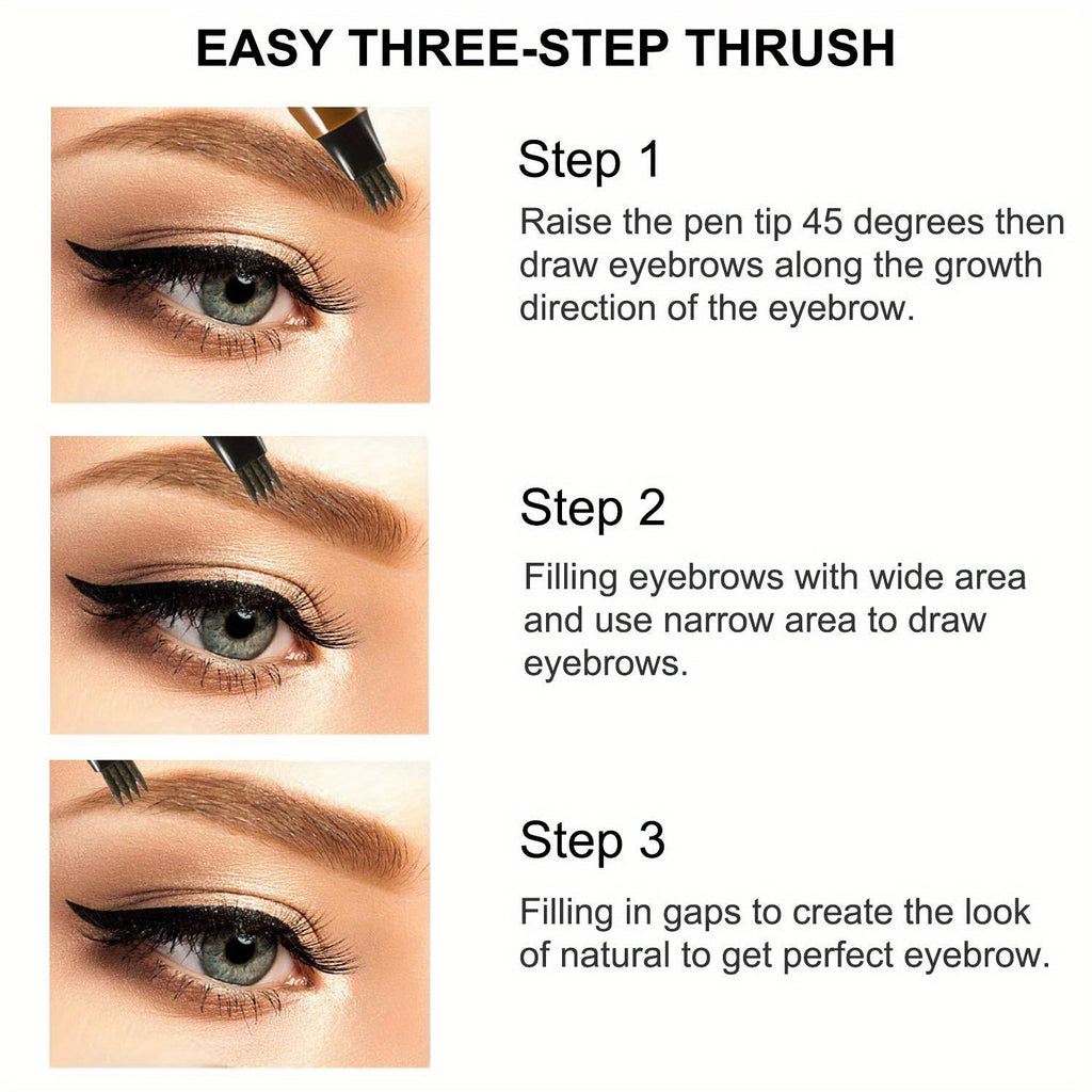 Four-Prong Eyebrow Pencil
